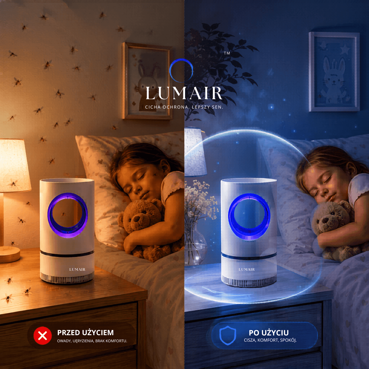 LUMAIR™ - Nowoczesny System Ochrony Przed Owadami